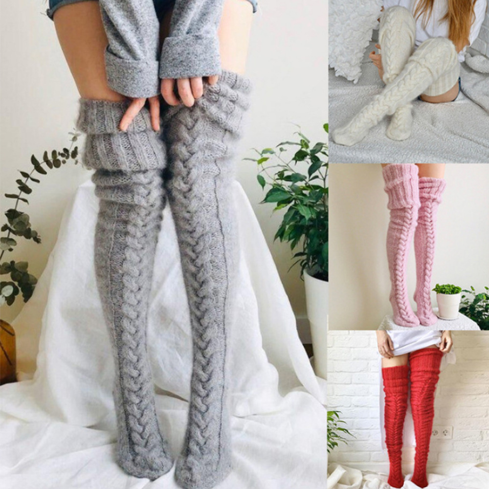 Wool Foot Warmer Stockings