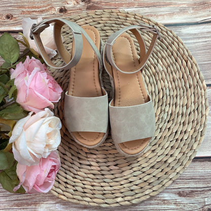 Women's Hemp Rope Platform Sandals