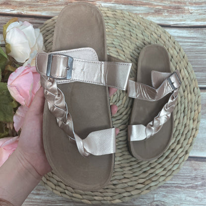 Women Cork Flip Flops