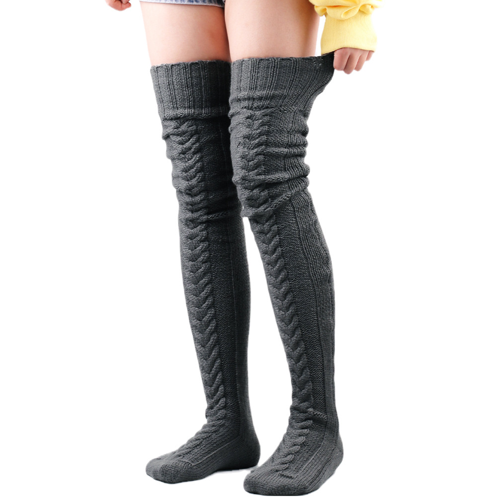 Wool Foot Warmer Stockings