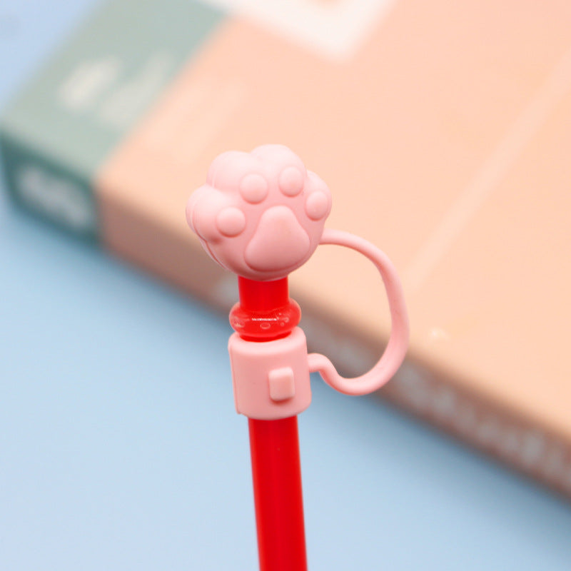 Cartoon Silicone Straw Cover(moq:3)