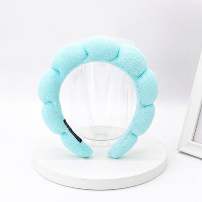 Terry Cloth Sponge Twist Headband