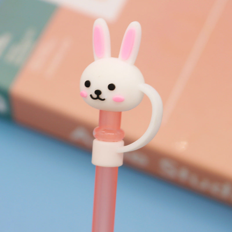 Cartoon Silicone Straw Cover(moq:3)