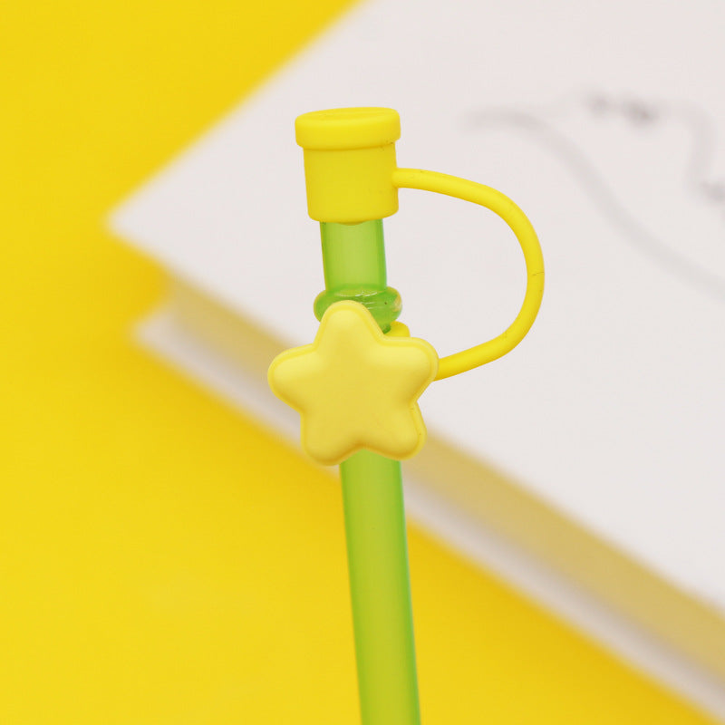 Cartoon Silicone Straw Cover(moq:3)