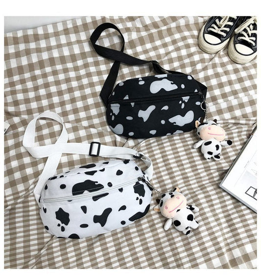 New Cow Print Chest Bag