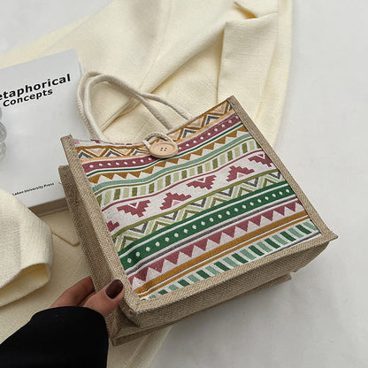 Hand Carry Linen Bag