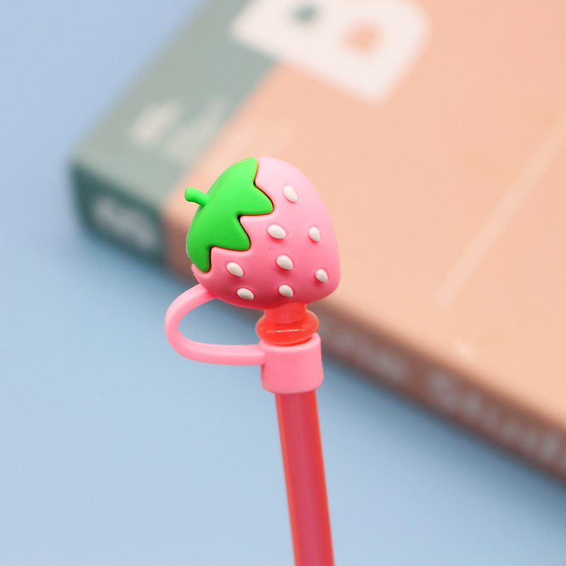 Cartoon Silicone Straw Cover(moq:3)