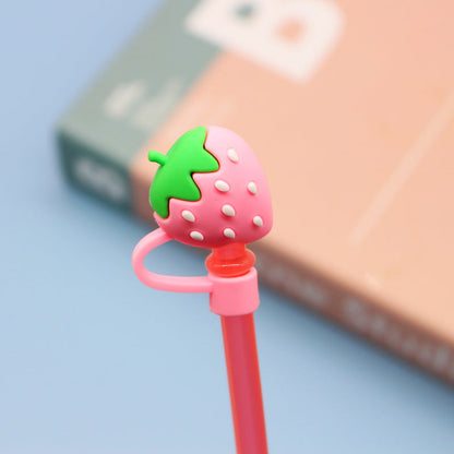 Cartoon Silicone Straw Cover(moq:3)