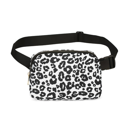 Unisex Leopard Running Sports Waist Bag