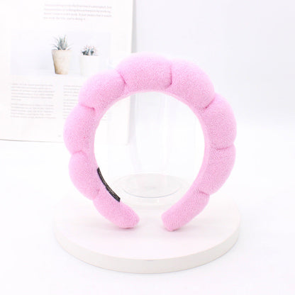 Terry Cloth Sponge Twist Headband