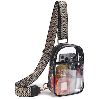 Transparent Women's Chest Bag