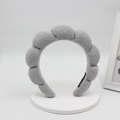 Terry Cloth Sponge Twist Headband