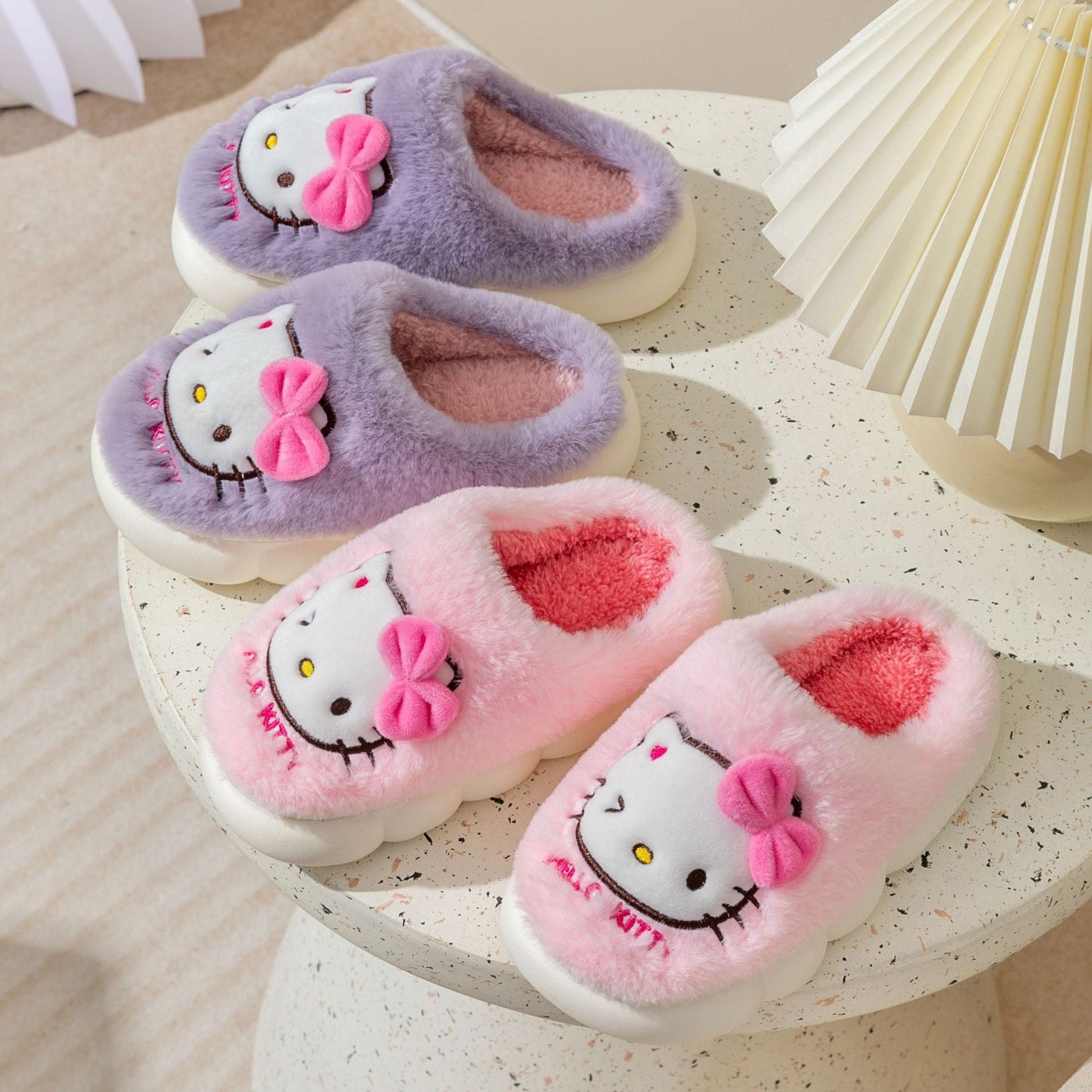 Kid Non-slip Cute Household Cotton Slipper