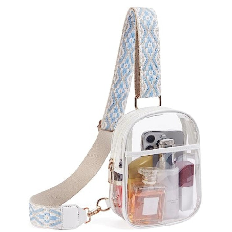 Transparent Women's Chest Bag