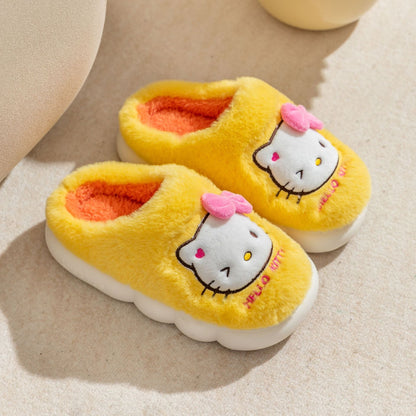 Kid Non-slip Cute Household Cotton Slipper