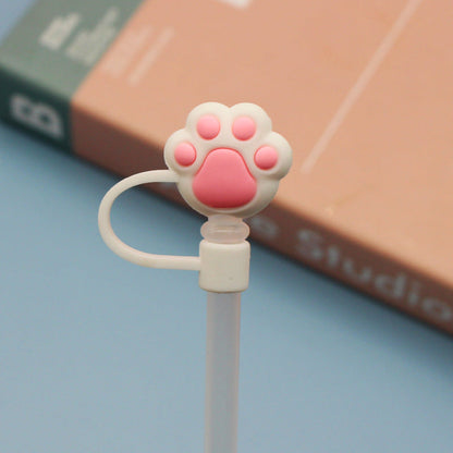 Cartoon Silicone Straw Cover(moq:3)