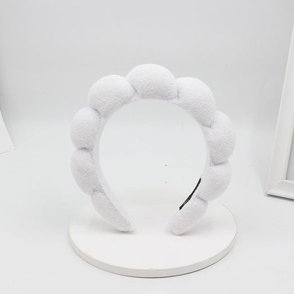 Terry Cloth Sponge Twist Headband