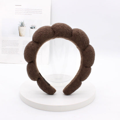 Terry Cloth Sponge Twist Headband