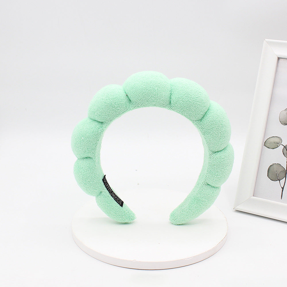 Terry Cloth Sponge Twist Headband