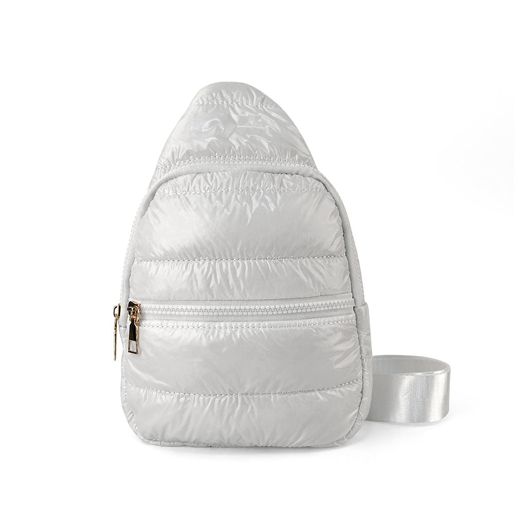 Down Padded Crossbody Bag