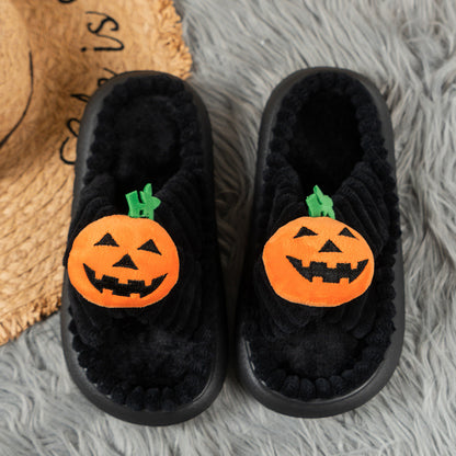 Halloween Pumpkin Head Slippers