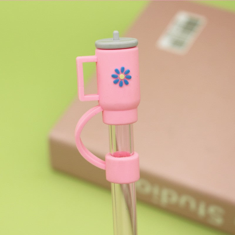 Cartoon Silicone Straw Cover(moq:3)