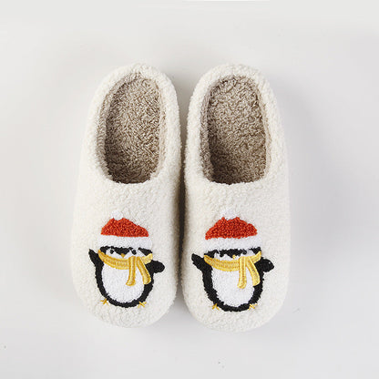 Christmas Penguin Slippers