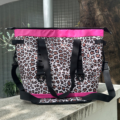 Cross Border Leopard Cow Cooler Bag