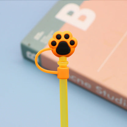 Cartoon Silicone Straw Cover(moq:3)