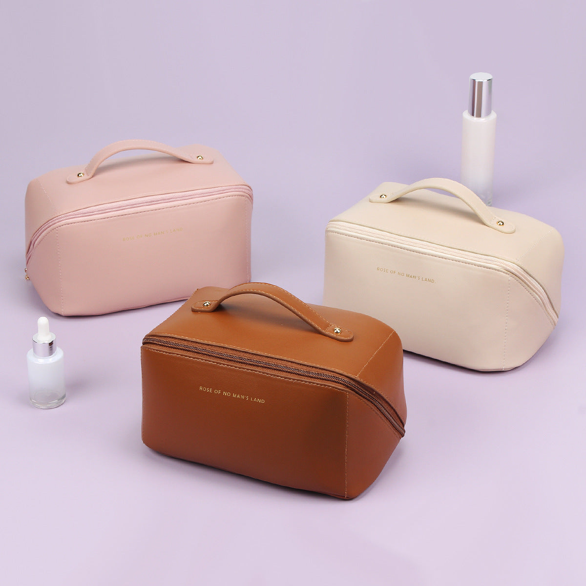 Large Capacity Portable Cosmetic Bag