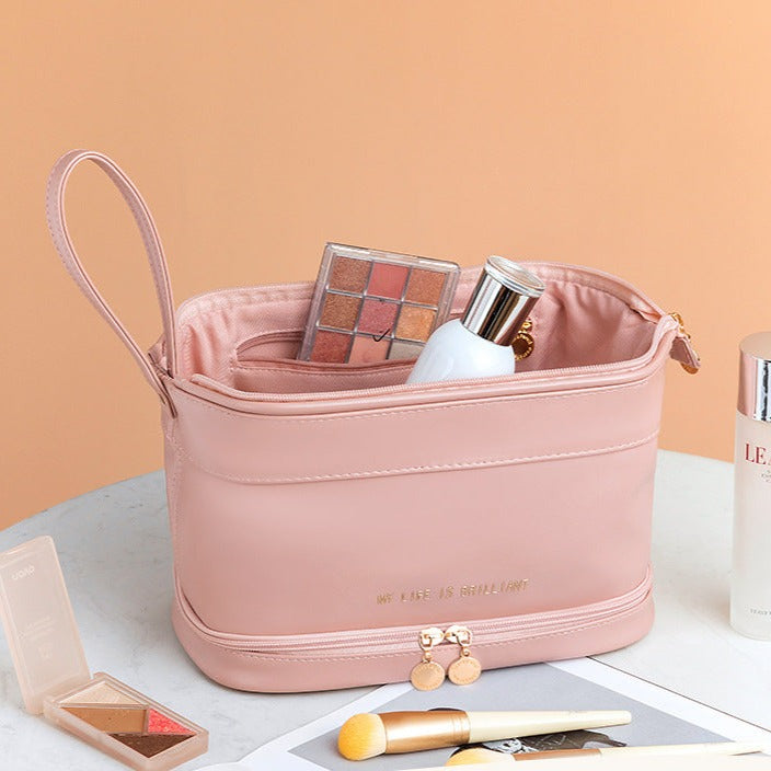 Large Capacity Portable Cosmetic Bag