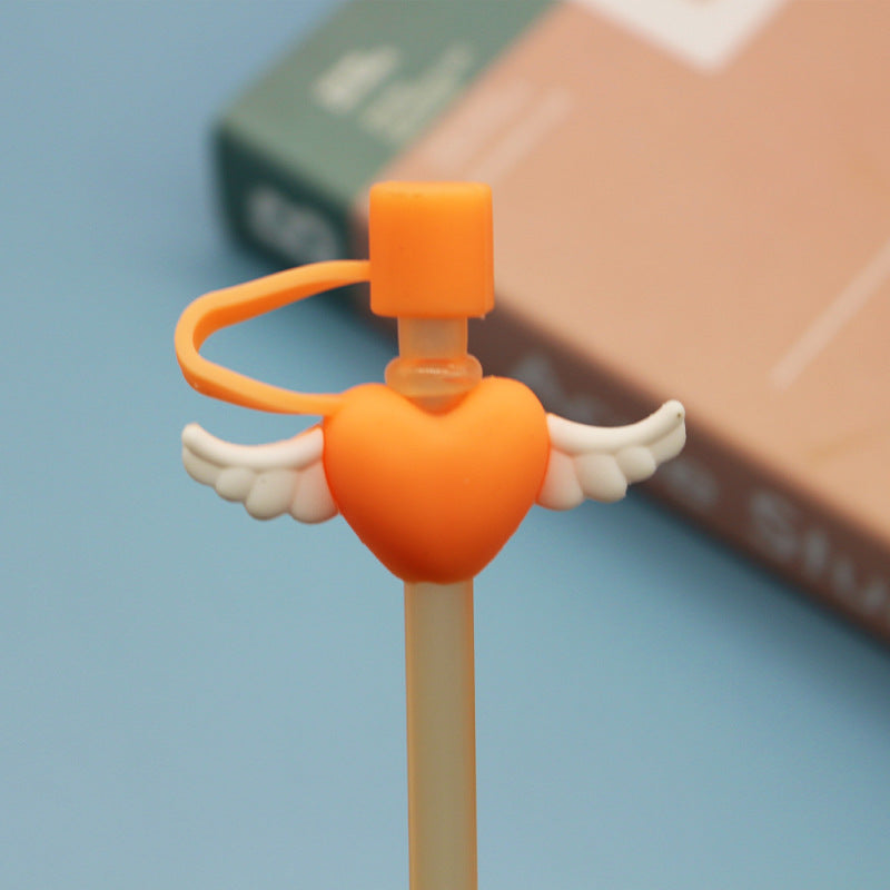 Cartoon Silicone Straw Cover(moq:3)