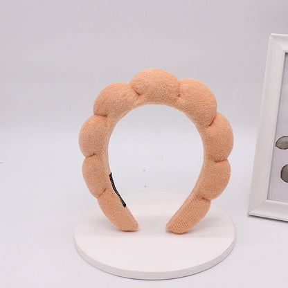 Terry Cloth Sponge Twist Headband