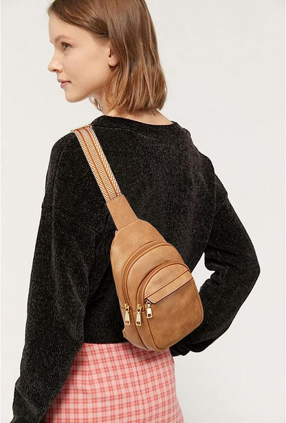 Explosive Textured Women's Chest Bag