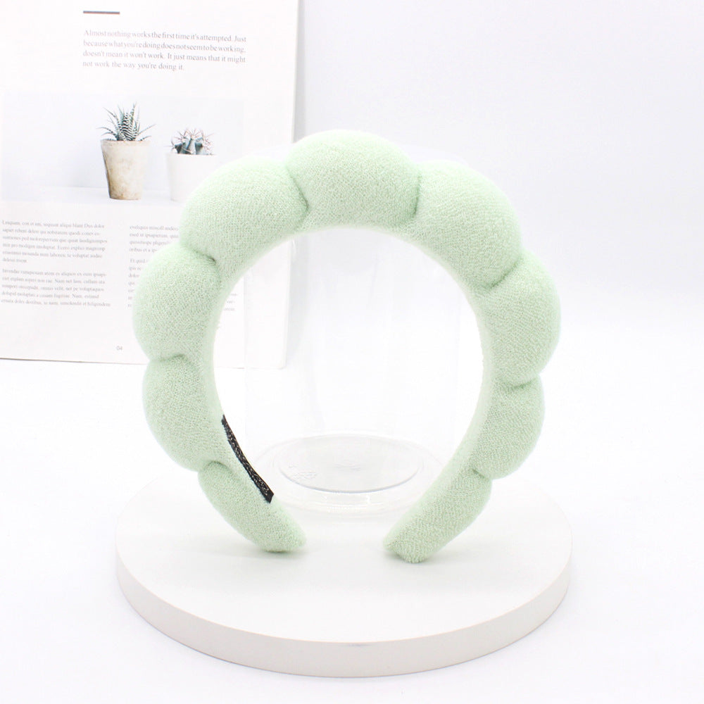 Terry Cloth Sponge Twist Headband