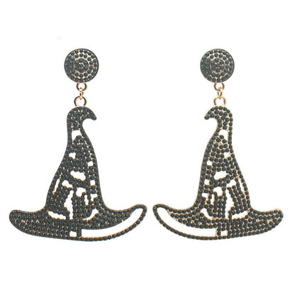 Halloween Tassel Bead Earrings（moq:12)