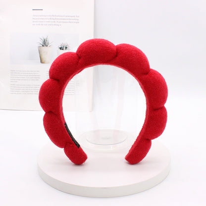 Terry Cloth Sponge Twist Headband