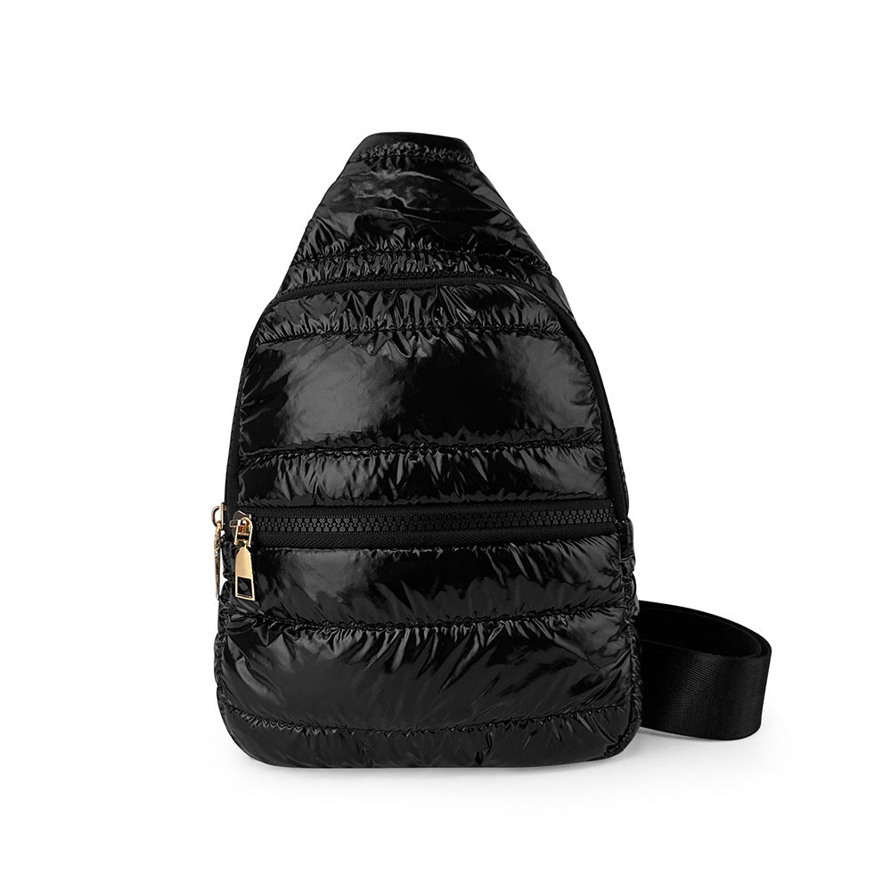 Down Padded Crossbody Bag