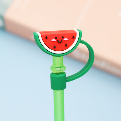 Cartoon Silicone Straw Cover(moq:3)