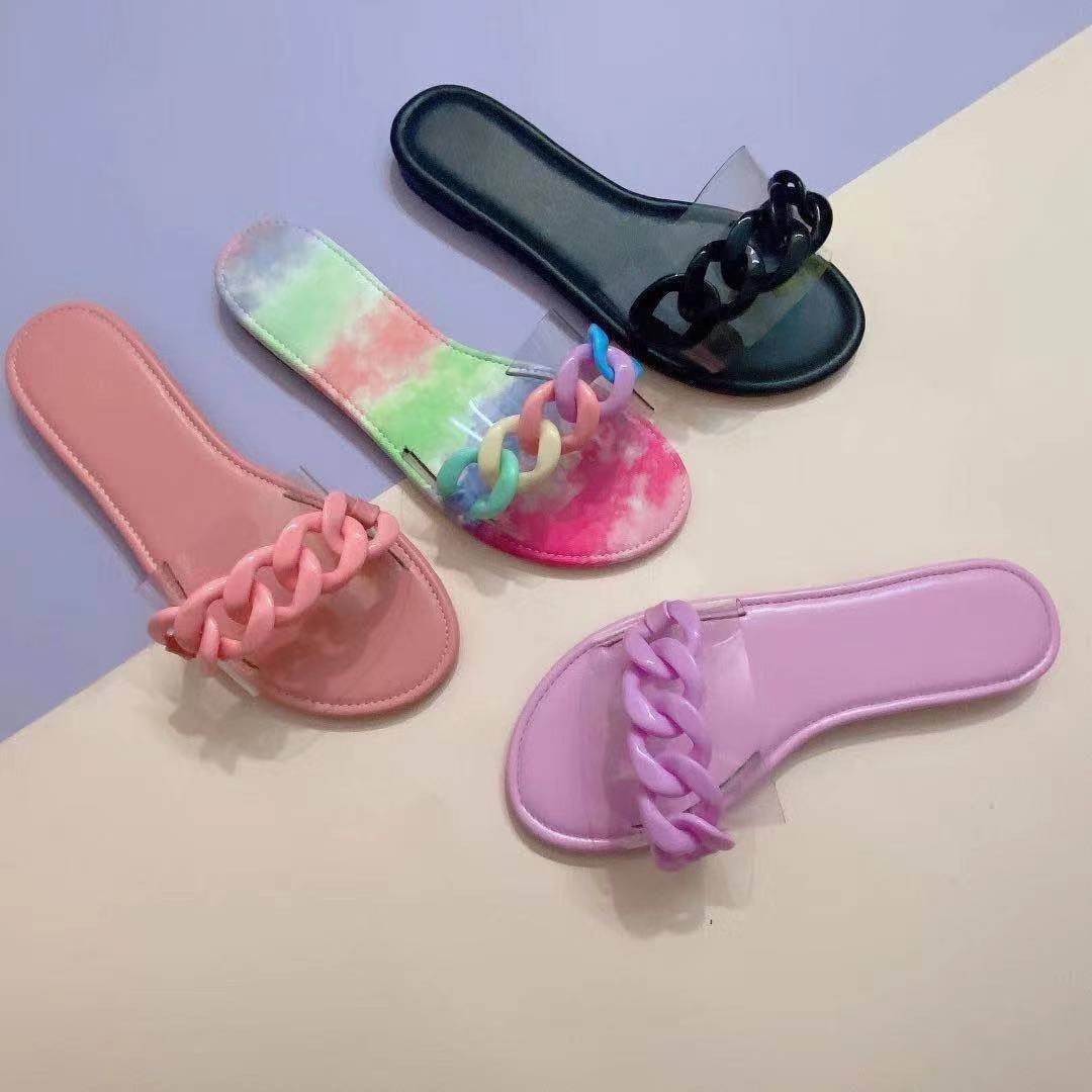 Summer Candy Slippers