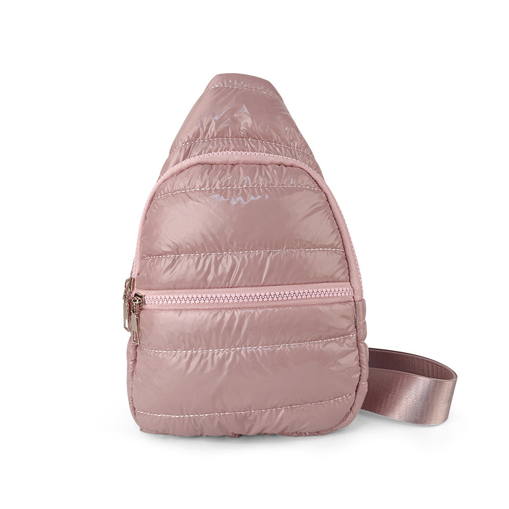 Down Padded Crossbody Bag