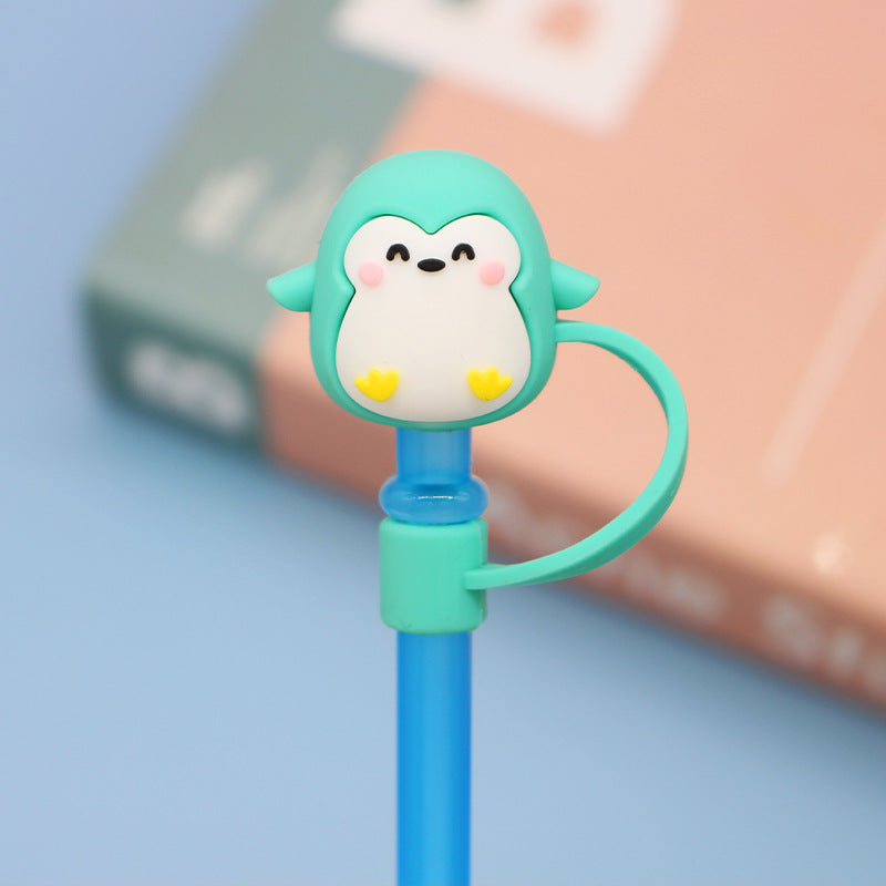 Cartoon Silicone Straw Cover(moq:3)