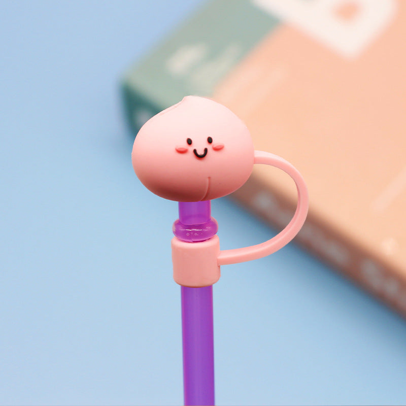 Cartoon Silicone Straw Cover(moq:3)