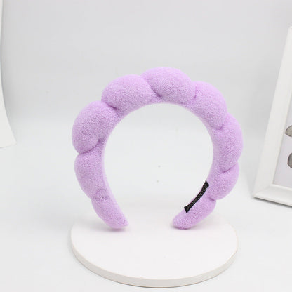 Terry Cloth Sponge Twist Headband