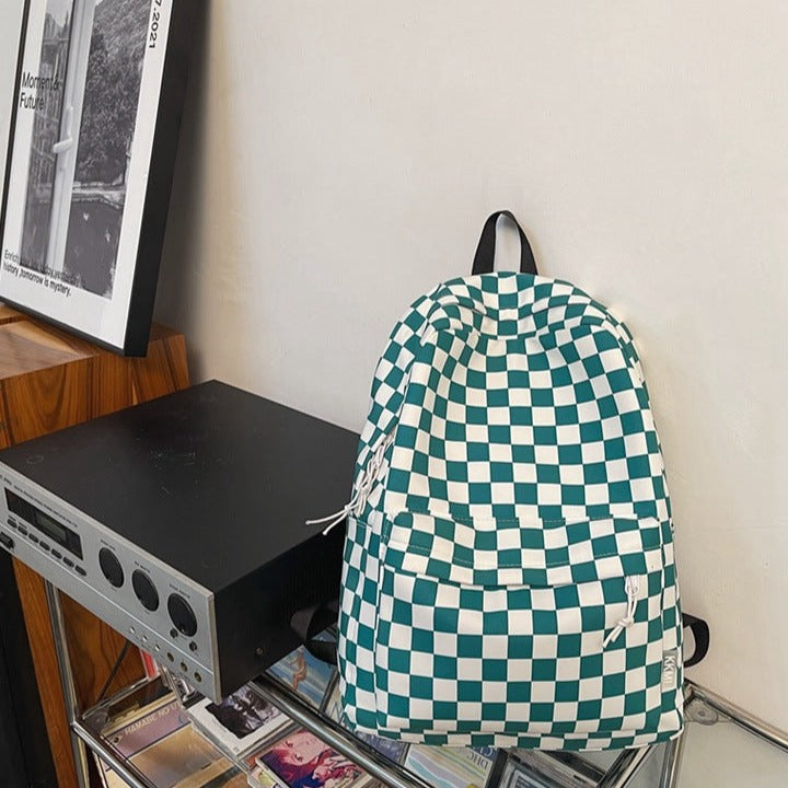 Plaid Backpack