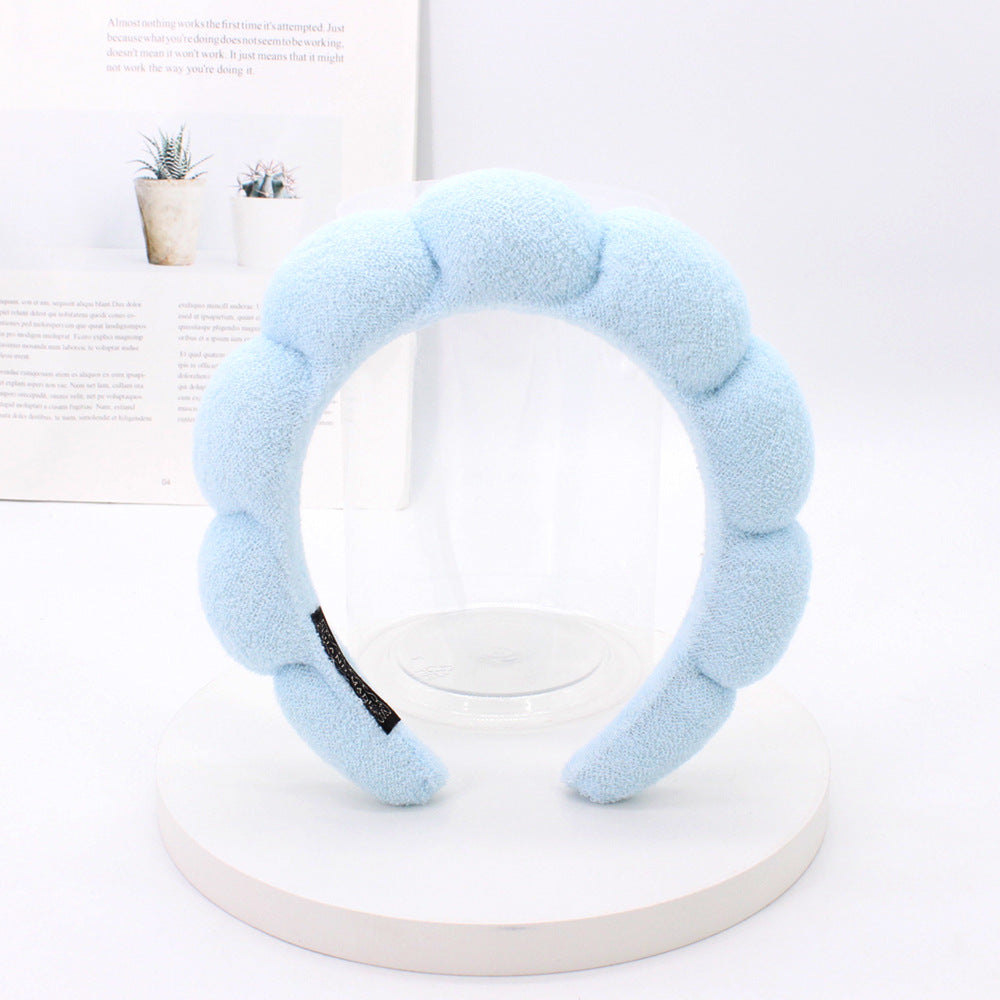 Terry Cloth Sponge Twist Headband