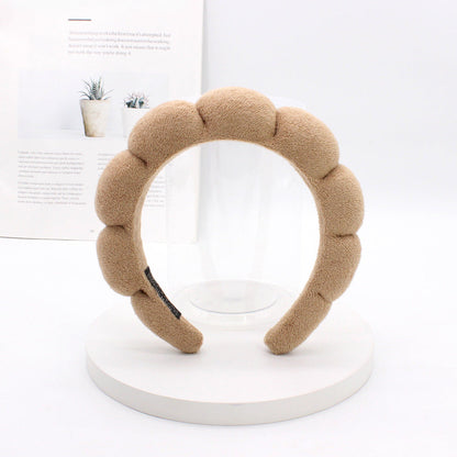 Terry Cloth Sponge Twist Headband