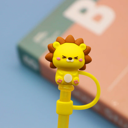 Cartoon Silicone Straw Cover(moq:3)