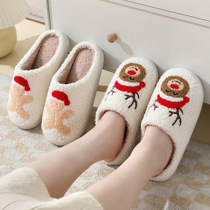 Cute Christmas Cutton Slippers