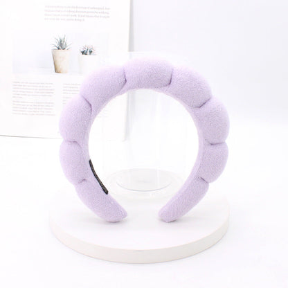 Terry Cloth Sponge Twist Headband